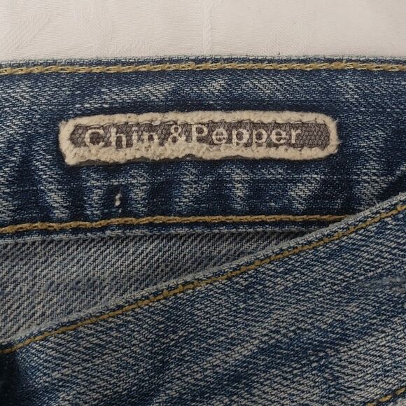 Chip & Pepper retro fit flare embroidered jeans - Picture 8 of 14